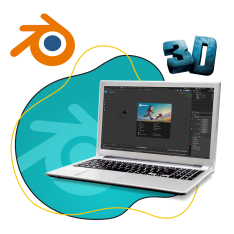 Blender - КИБЕРшкола программирования для детей, компьютерные курсы для школьников, начинающих и подростков - KIBERone г. Салехард