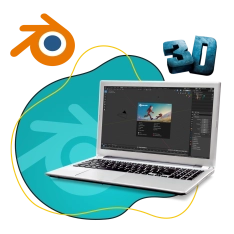 3D-моделирование. Blender для детей - КИБЕРшкола программирования для детей, компьютерные курсы для школьников, начинающих и подростков - KIBERone г. Салехард