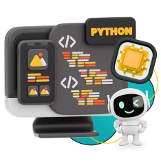 Мой первый сайт с мозгами: Python + AI - КИБЕРшкола программирования для детей, компьютерные курсы для школьников, начинающих и подростков - KIBERone г. Салехард