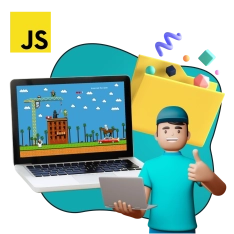 JavaScript + AI. Проектное обучение + геймификация + AI-помощники - КИБЕРшкола программирования для детей, компьютерные курсы для школьников, начинающих и подростков - KIBERone г. Салехард
