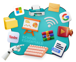 Цифровая база для школьника - КИБЕРшкола программирования для детей, компьютерные курсы для школьников, начинающих и подростков - KIBERone г. Салехард