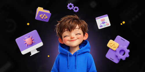 Идеальный сайт с нуля: код, дизайн и AI-помощник - КИБЕРшкола программирования для детей, компьютерные курсы для школьников, начинающих и подростков - KIBERone г. Салехард