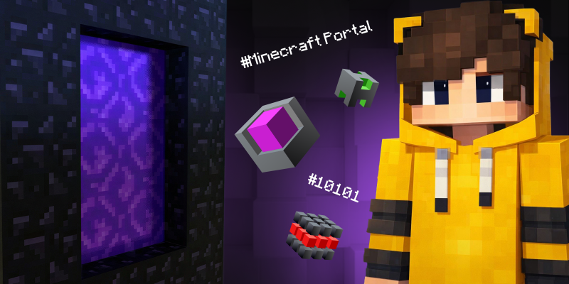 Архитекторы Реальности. Программируем Портал в Minecraft - КИБЕРшкола программирования для детей, компьютерные курсы для школьников, начинающих и подростков - KIBERone г. Салехард